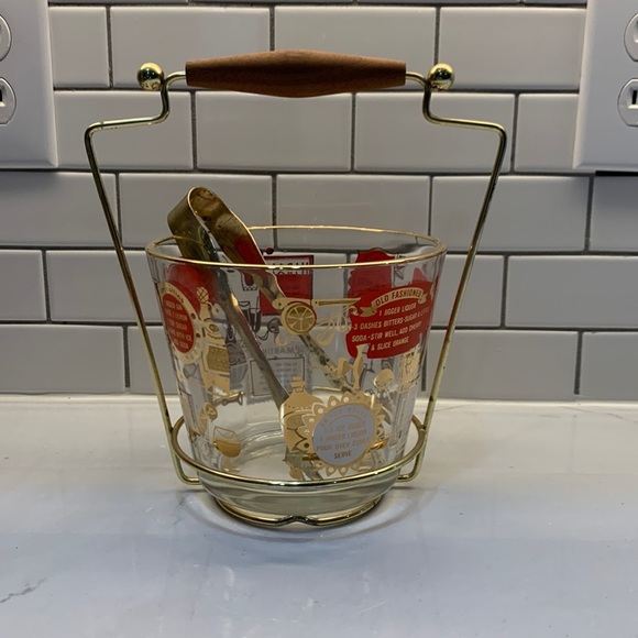 Kitchen Mcm Ice Bucket With Holder Poshmark